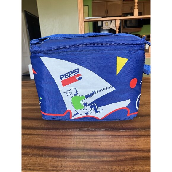 PEPSI Mini Cooler Bag 1980s Cola Shoppers Drug Mart Soda - Picture 8 of 16